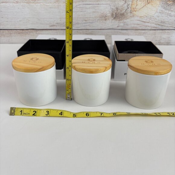 Aromatherapy Candles MYND Company Grapefruit Bellini, Weekend Retreat (Lot of 3) - Picture 4 of 6